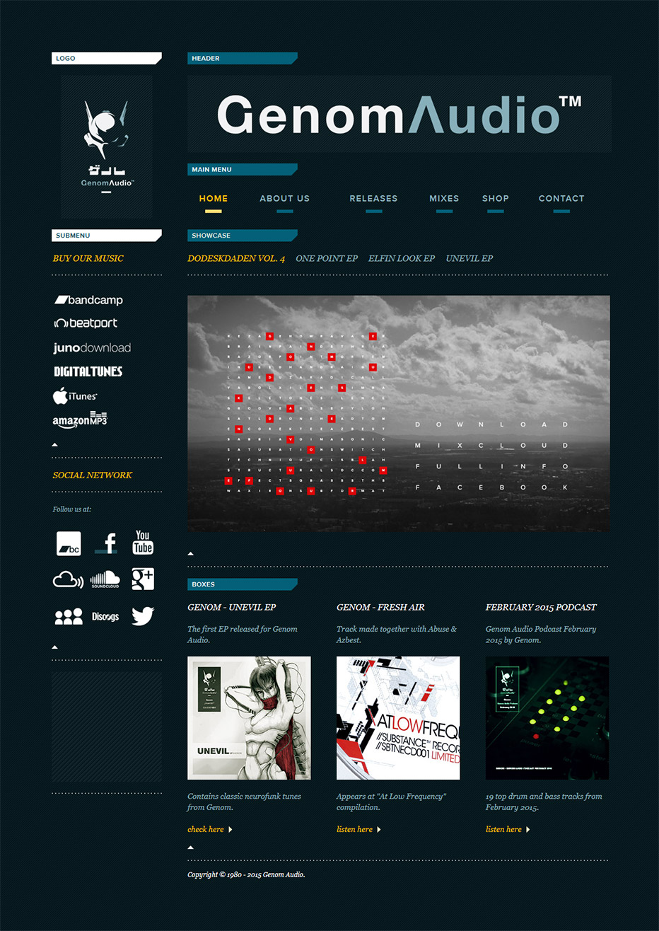 genomaudio strona internetowa